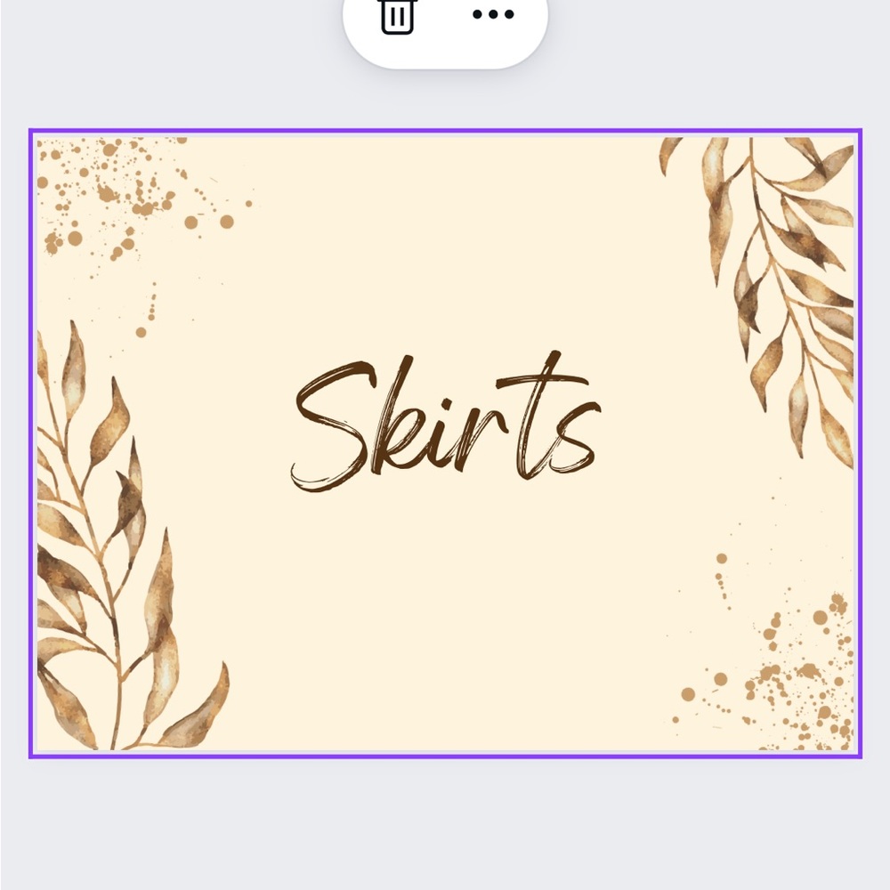 Skirts